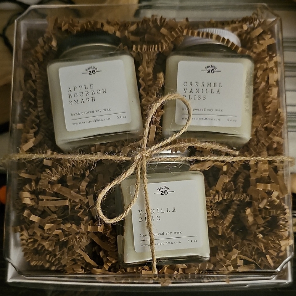 Scented Candle Trio - Cream